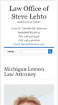 Mobile Screenshot of lehtoslaw.com
